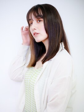 バサ 高田馬場店(BASSA) 透明感ブラウンカラー （高田馬場美容院BASSA)