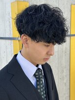 ニアウ 太田店(Niau)&nbsp;メンズマッシュメンズパーマツイストスパイラルパーマ眉毛太田