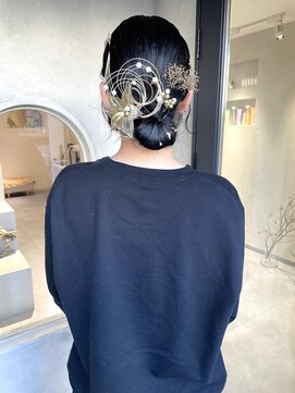 ルク(Luc.) ボブでできるタイトシニヨン☆★