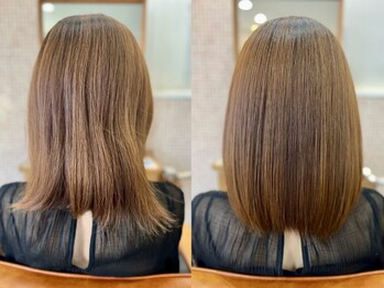 アシック(ACHIC)の写真/今から始める美髪ケア！マンツーマン施術でお客様に寄り添った施術とスタイル提案が魅力の髪質改善サロン◎