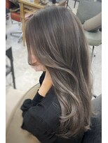 ファブ 銀座(fav)&nbsp;大人かわいいハイライトカラーグレージュ☆ベージュ