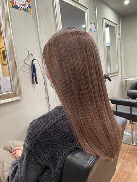 ヘアプレイスソル (HAIR PLACE SoL) 艶髪ストレート/ブラウンベージュ