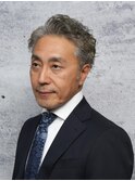 メンズショートパーマスタイル<理容室><MEN'S/中野/バーバー>