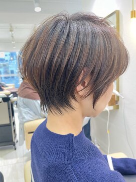 アンド ストーリーズ(&STORIES) ひし形ショート/前下がりショート/絶壁解消30代/40代【橋本】