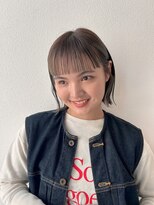 ガーランド (Garland)&nbsp;切りっぱなしボブ/シースルーバング/前髪/原宿神宮前