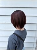軽めショートボブ
