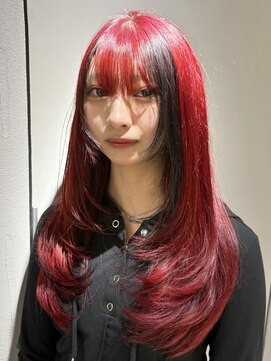 コル サッポロ(col sapporo) レイヤーカットかっこかわいい顔周りデザインカラー♪