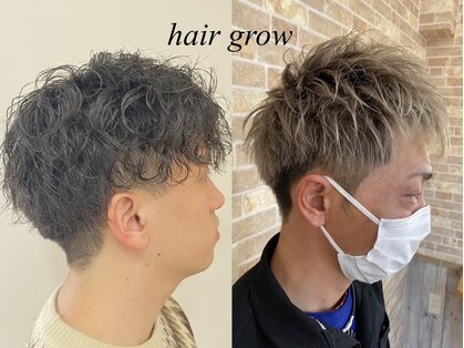 ヘアーグロウ(hair grow)の写真