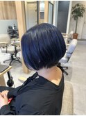 【ショート】【ネイビーブルー】