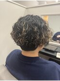 レディースショート×スパイラルパーマ