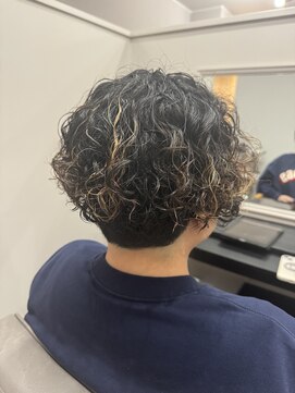 アウラヘアーサロン(aura hair salon) レディースショート×スパイラルパーマ