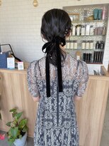 ヒトノワ(Hito.nowa)&nbsp;お呼ばれセットリボンアレンジ【津田】