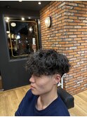 【波巻きスパイラルパーマ】