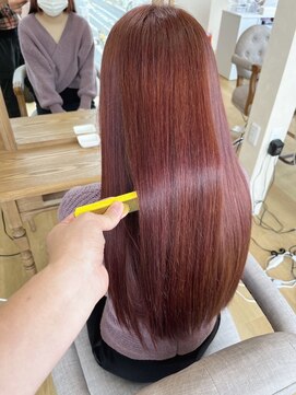 ミラシィ 成田(Mirashy) ハイライトカラーミルクティーベージュレイヤーカット