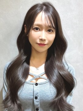 ロイ(Roi) ◎小顔ウェーブオリーブアッシュ髪質改善