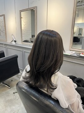 ラム(L'am) ダークグレージュ/透明感カラー/くすみカラー/艶髪