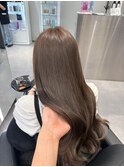 ブリーチなしでできるくすみベージュ♪10代20代30代