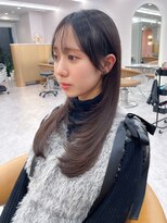 ロンド ブランシュ 錦糸町北口(Lond blanche)&nbsp;くびれヘア/顔周り/韓国/カラー/レイヤーカット/前髪/錦糸町ボブ