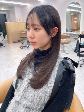 ロンド ブランシュ 錦糸町北口(Lond blanche) くびれヘア/顔周り/韓国/カラー/レイヤーカット/前髪/錦糸町ボブ