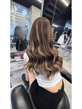 スワン アサヒカワ(SWAN ASAHIKAWA) ハイライト×バレイヤージュ