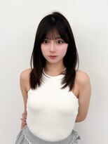 アマトウキョウスマートサロン(AMA TOKYO×Smart Salon) くびれレイヤー/顔まわりカット/レイヤーカット/小顔ヘア