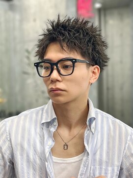 ネクストメンズ 表参道(NEXT men's) MEN’S HAIR/サーフカール/刈り上げセンターパート/渋谷
