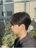 メンズ マッシュ シースルーマッシュ 毛流れパーマ メンズパーマ