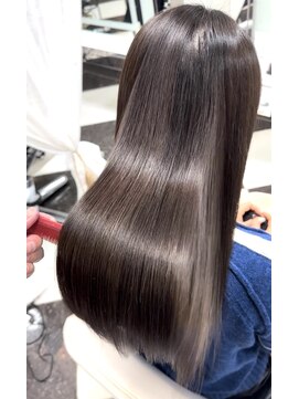パッション 茨木店(Passion) 20代30代40代グレージュブラウン×髪質改善トリートメント