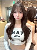 ♪ゆる巻きレイヤーカット/くびれ巻き/韓国ヘア/ケアカラー/大宮