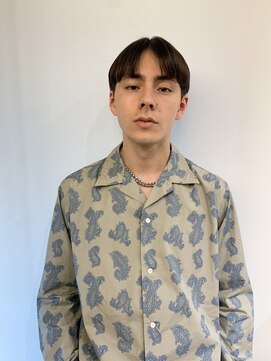 アワーズ 南青山(Our's) ブルーブラック/フェザーパーマ/スパイキーショート[南青山]