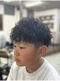 【キッズパーマ】ツイストスパイラル