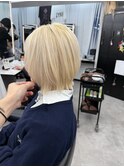 ボブウルフ×ブロンド