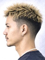 メンズフィール 心斎橋(MEN'S FEEL)&nbsp;MEN’S HAIR/サーフカール/刈り上げセンターパート/スパイキー