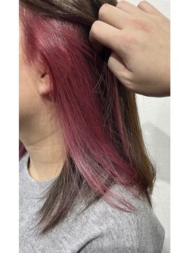 グルグル 新小岩店(GULGUL) さりげなく可愛いピンクイヤリングカラー