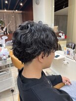 クオリス 上板橋店(QUALIS)&nbsp;韓国風◎緩めセンターパートスパイラルで好印象