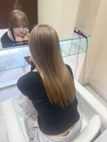 ゴットフロー(GOTTO FLOW)&nbsp;ミルクティーベージュ/ブリーチ/透明感/トリートメント/黒髪卒業