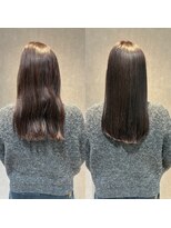 ディアーズ 徳島店(Dears) 改善3回目/手触りが変わる艶髪カラー