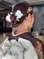 アルバム 渋谷パルコ(ALBUM)&nbsp;ロングピンクベージュ韓国ヘア顔周りレイヤー_ba583322