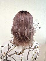 ヘアーアンドスパソシット(HAIR&SPA SOCIT) ピンクミルクティーベージュ♪