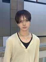 エイト プラット 渋谷2号店(EIGHT plat)&nbsp;ナチュラルブラウン　　シースルーカット　　7/7