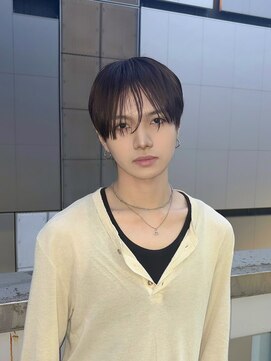 エイト プラット 渋谷2号店(EIGHT plat) ナチュラルブラウン シースルーカット 7/7