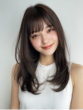 美髪と癒しを融合*<最新のカラー剤>と<多種類の髪質改善トリートメント>で、あなたの髪本来の輝きと健康を*
