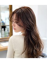 ヘアアンドメイク アース 入間店(HAIR&MAKE EARTH) シアーグレージュロングレイヤー