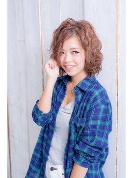 アンク クロス 吉祥寺店 ゆるふわアンティークボブ