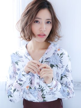 ティーノ(TINO by ganesha) 可愛いと柔らかを両立した無造作ミディアム☆