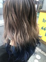 ビヨンドイー(beyond E)&nbsp;ブルーアッシュグラデーション