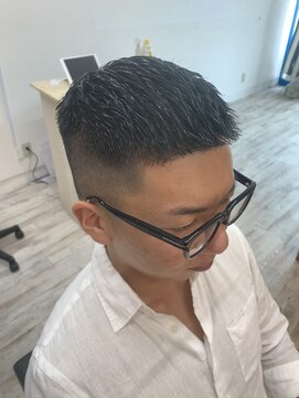 理容室 あしたはれ クロップショート