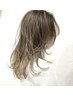 上質カット+立体ハイライトカラー(ハイライト込み)¥20900→¥18810