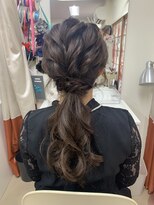 ビューティック ハラジュク(Hair&Make Beautique Harajuku)&nbsp;もこもこのローポニー