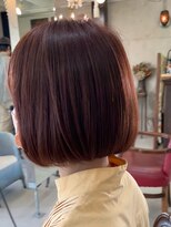プライベートサロン キッテ(private salon kitte.)&nbsp;ピンクブラウンボブ